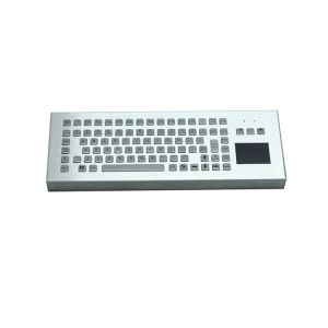 RKB-D-8611-DESK Desktop Stainless Steel Keyboard