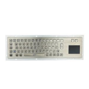 RKB-D-8607 Panel Mount Kiosk Keyboard With Touchpad