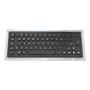RKB-D-8601B Panel Mount Mini Stainless Steel Keyboard