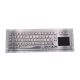 RKB-D-8635T Stainless Steel Keyboard With Touchpad