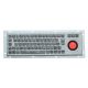 RKB-D-8635G-BG Panel Mount Backlit Keyboard With Trackball